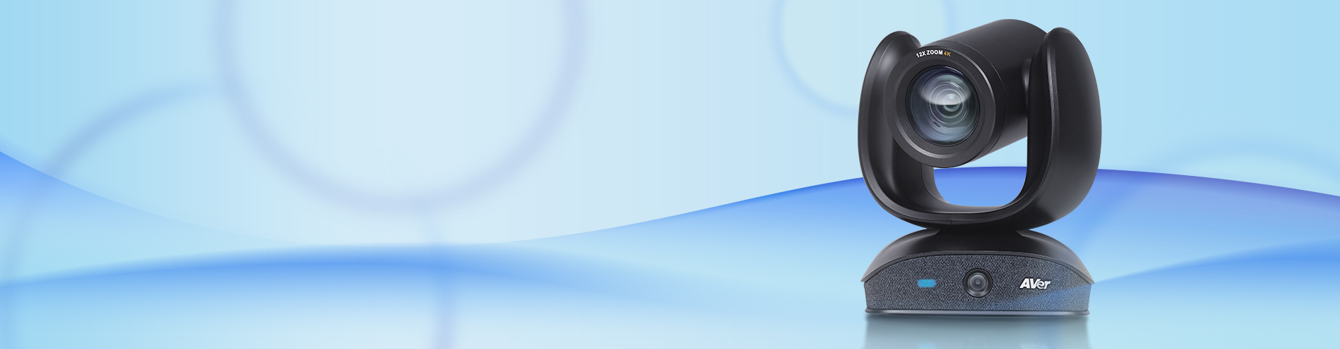 CAM570 4K Dual Lens PTZ Camera with Audio Tracking for Medium and Large Rooms